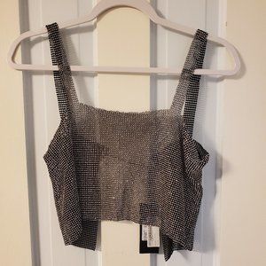 Chain crop top